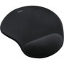Tooq Alfombrilla Ergonómica con Reposamuñecas de Gel Negro TQMP1001-B